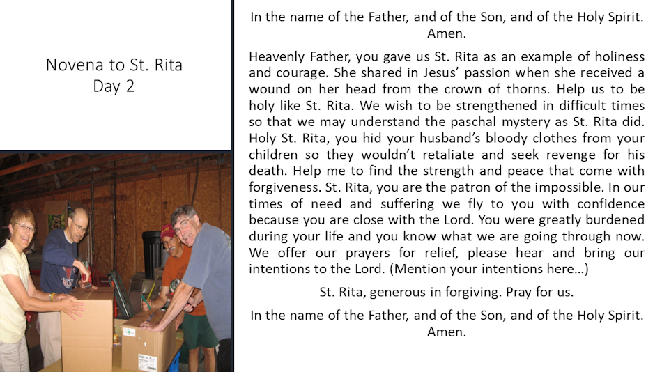 Litany of St. Rita