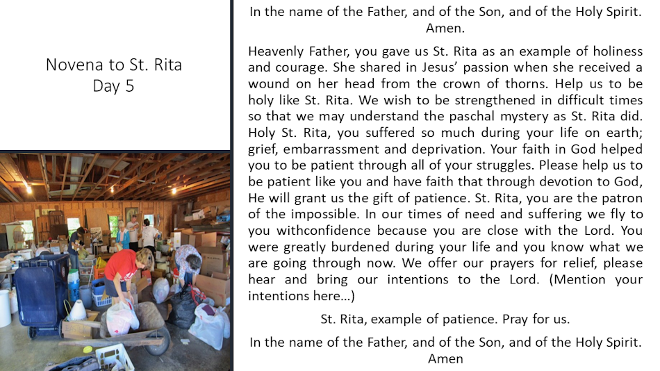 Litany of St. Rita